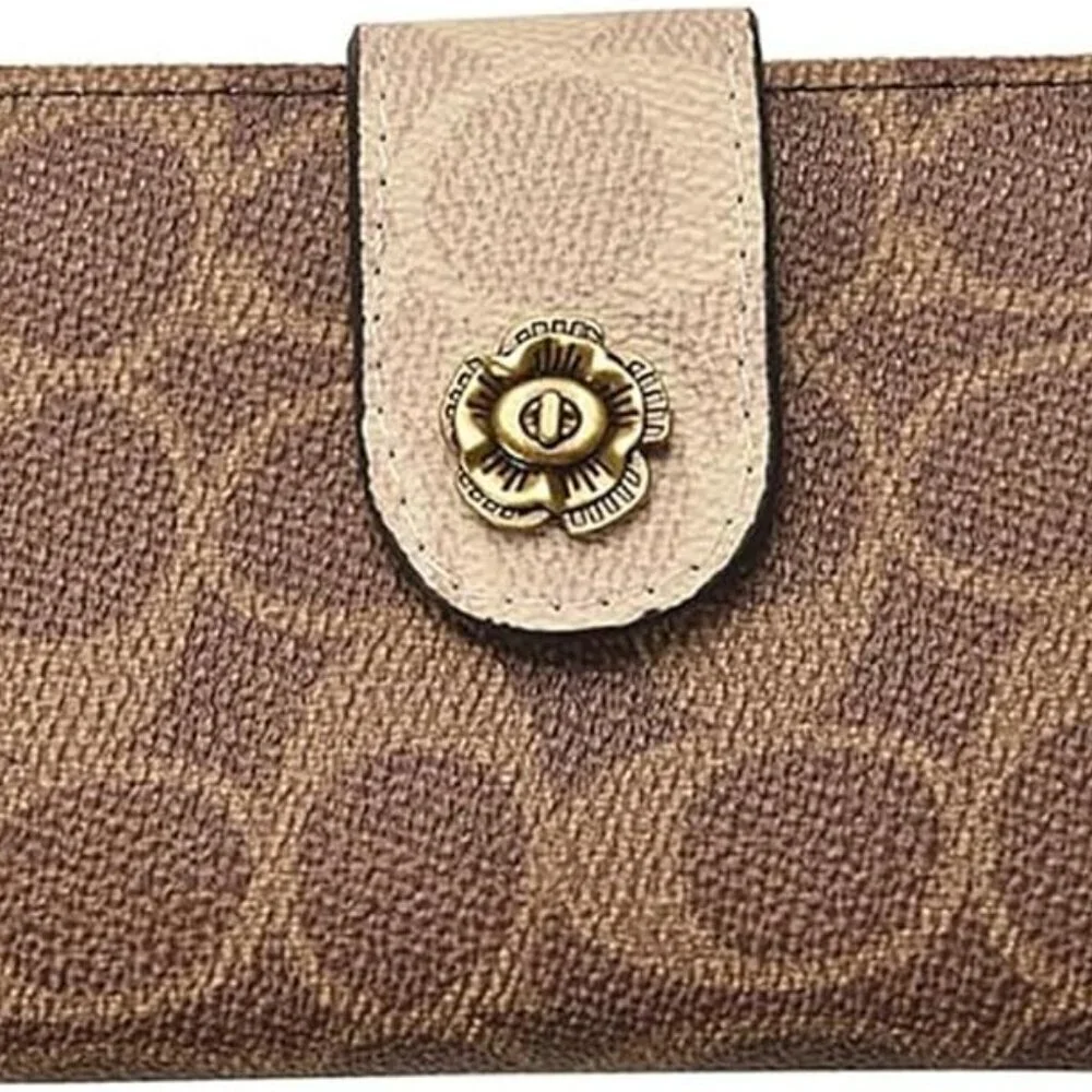 PU Leather Slim Bifold Wallet Minimalist Card Holder RFID Coin Purse